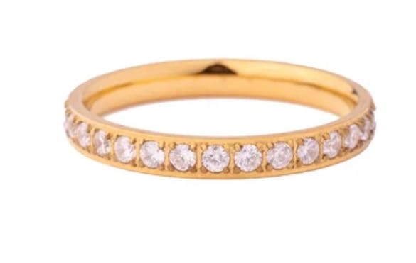 Customer photo review of Anillo Churumbela Zirconias 3 mm