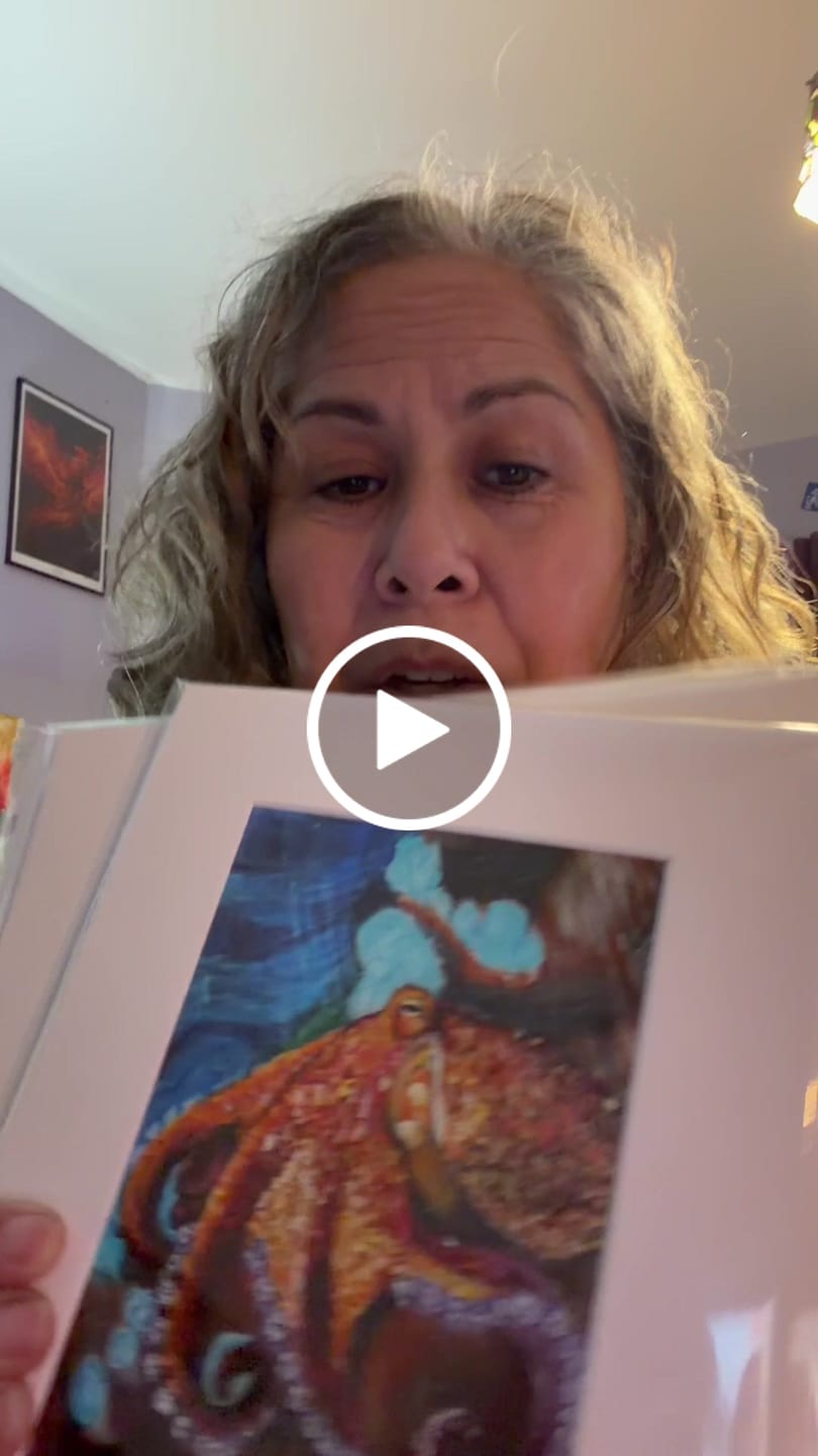 Customer video review of 5x5 Matting Package Print
