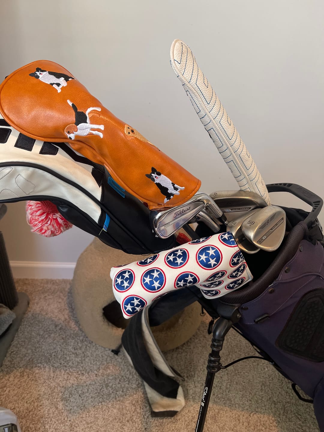 Customer photo review of 3SG - Tri-Star Putter Cover (Blade)