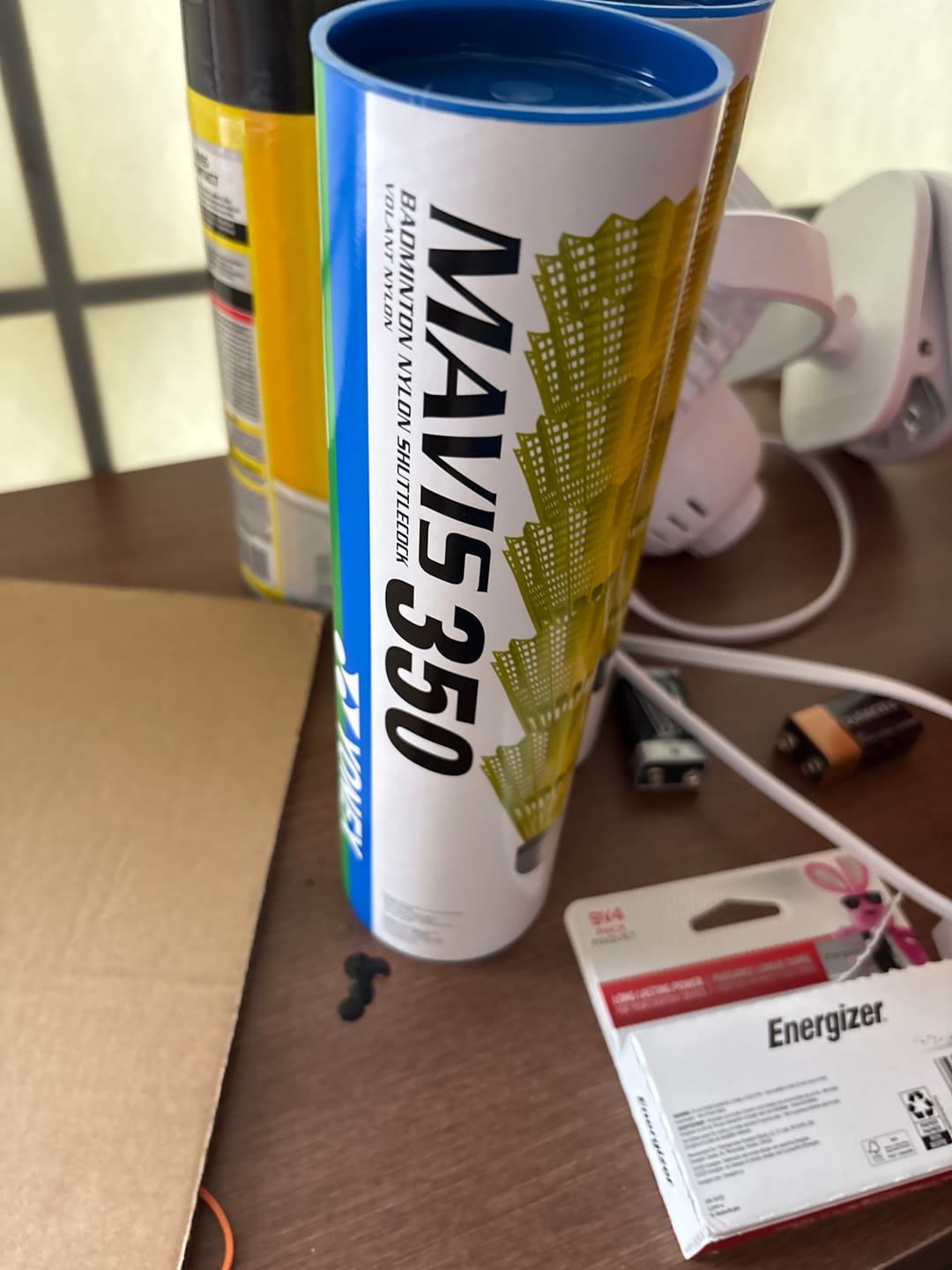 Customer photo review of Yonex Mavis 350 Nylon Badminton Shuttlecocks