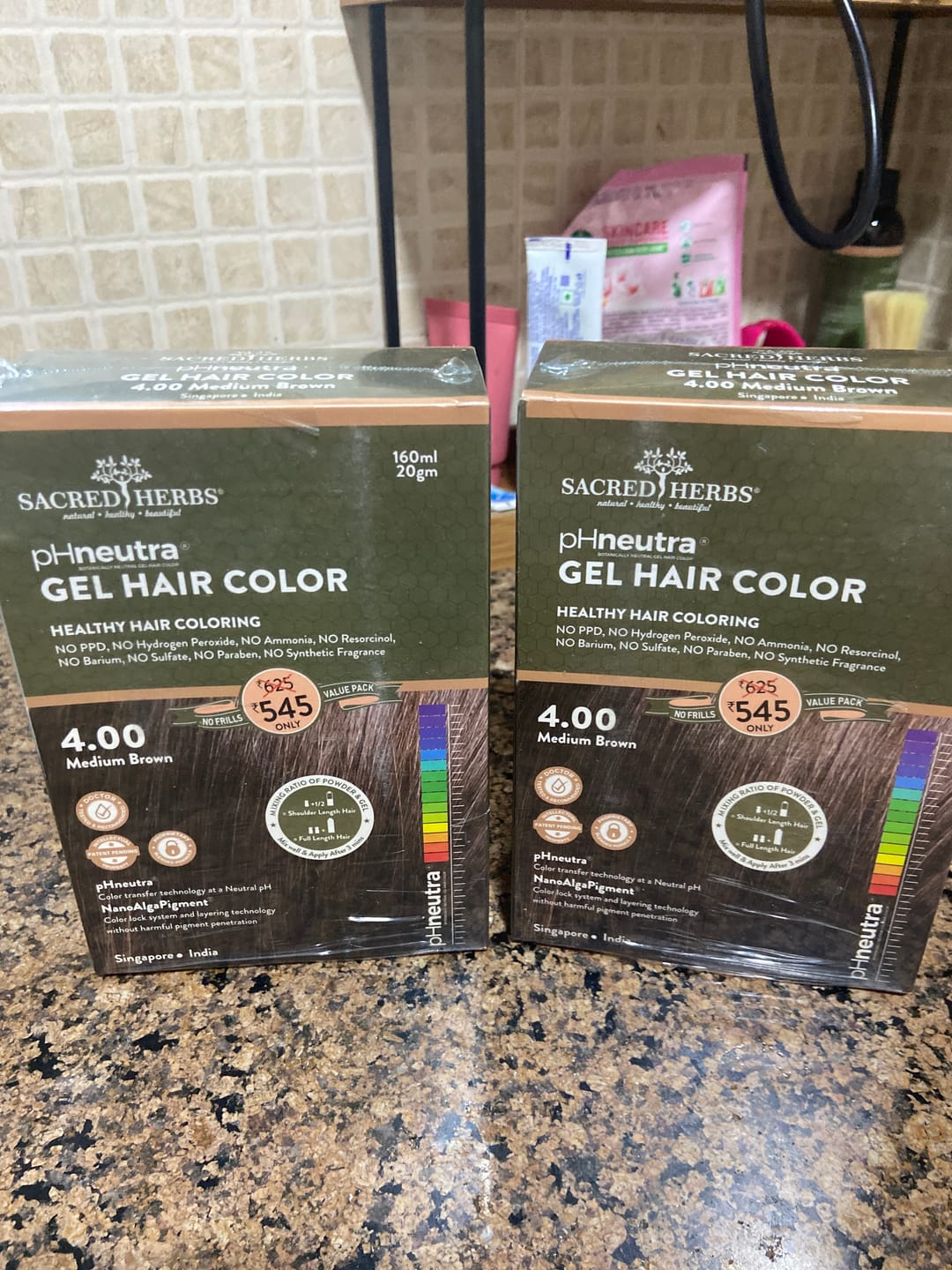 Customer photo review of Damage Free pH Neutral Gel Color