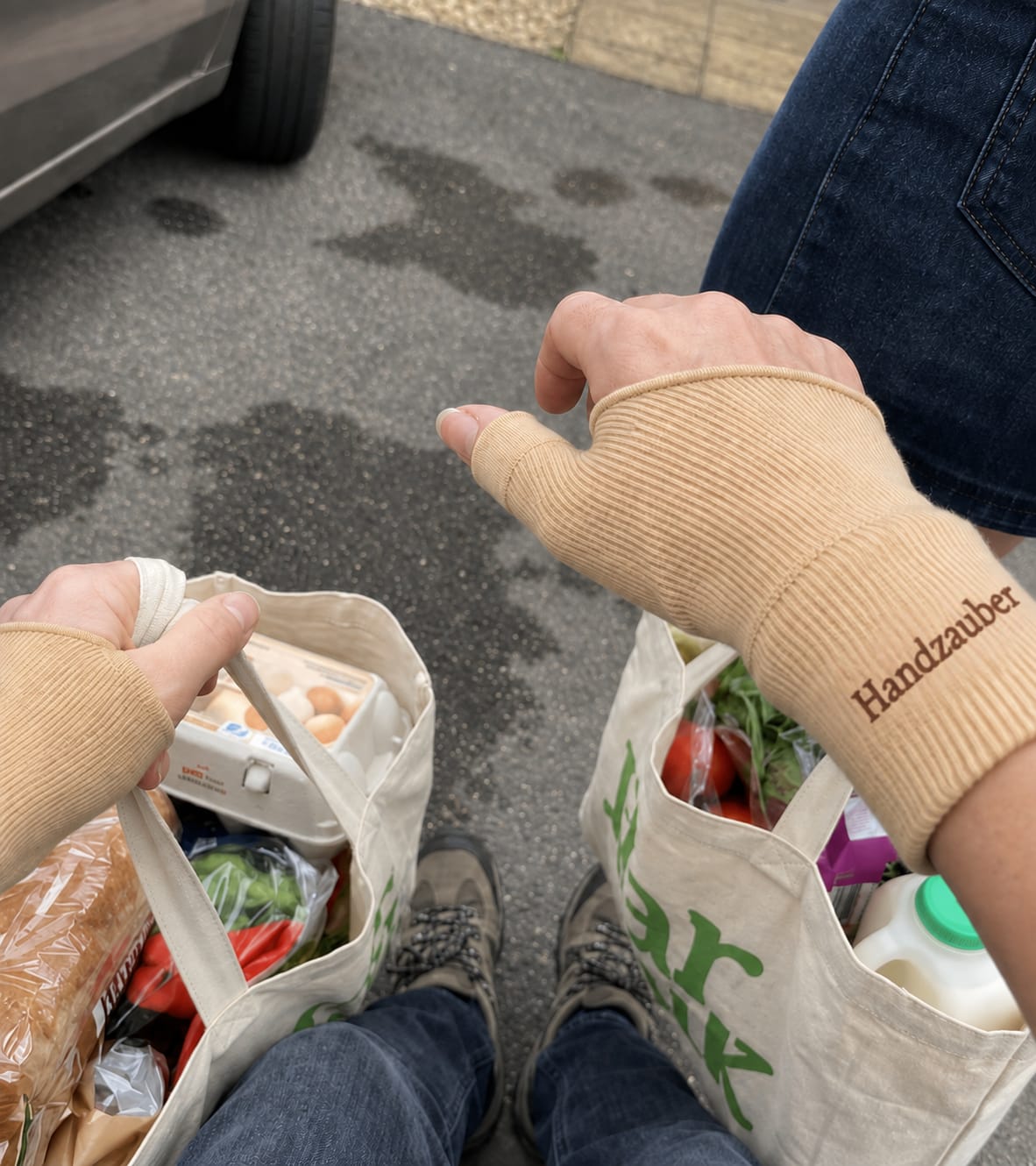 Customer photo review of Daumenstütze