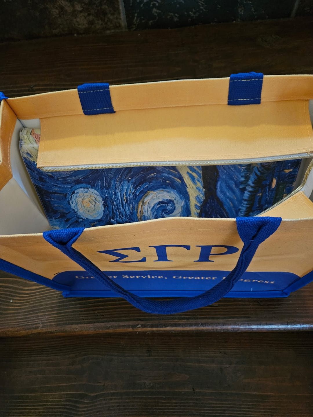 Customer photo review of SGRHO Tote Bag