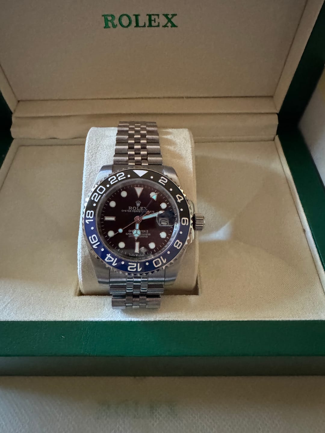 Customer photo review of RLX GMT-Master II Batman