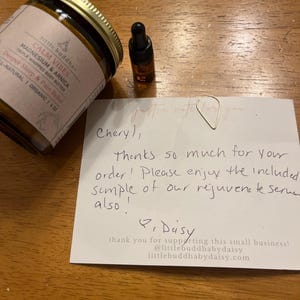 Customer photo review of Calm Vibes Magnesium & Arnica Body Butter