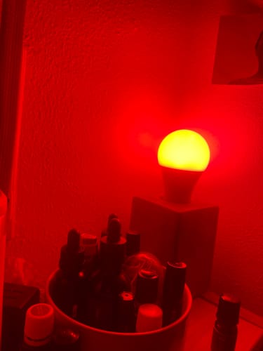 Customer photo review of Bombilla 3 en 1 - Día, atardecer y noche