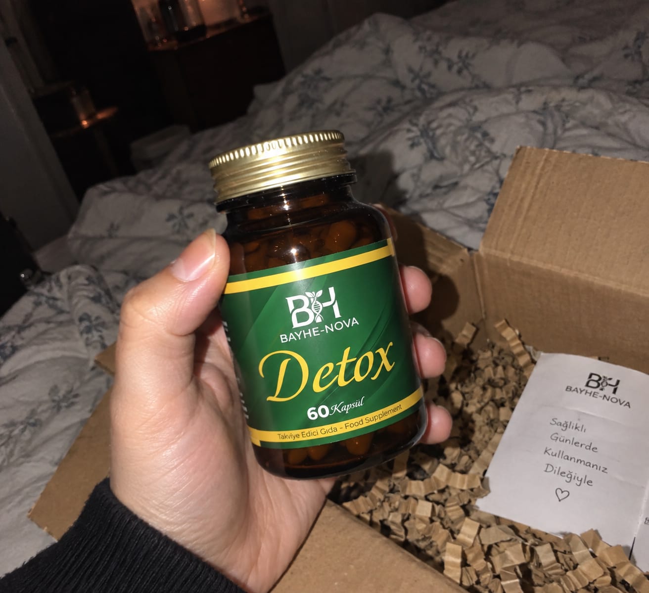 Customer photo review of BayHekim Detox Kapsül – 60 Kapsül