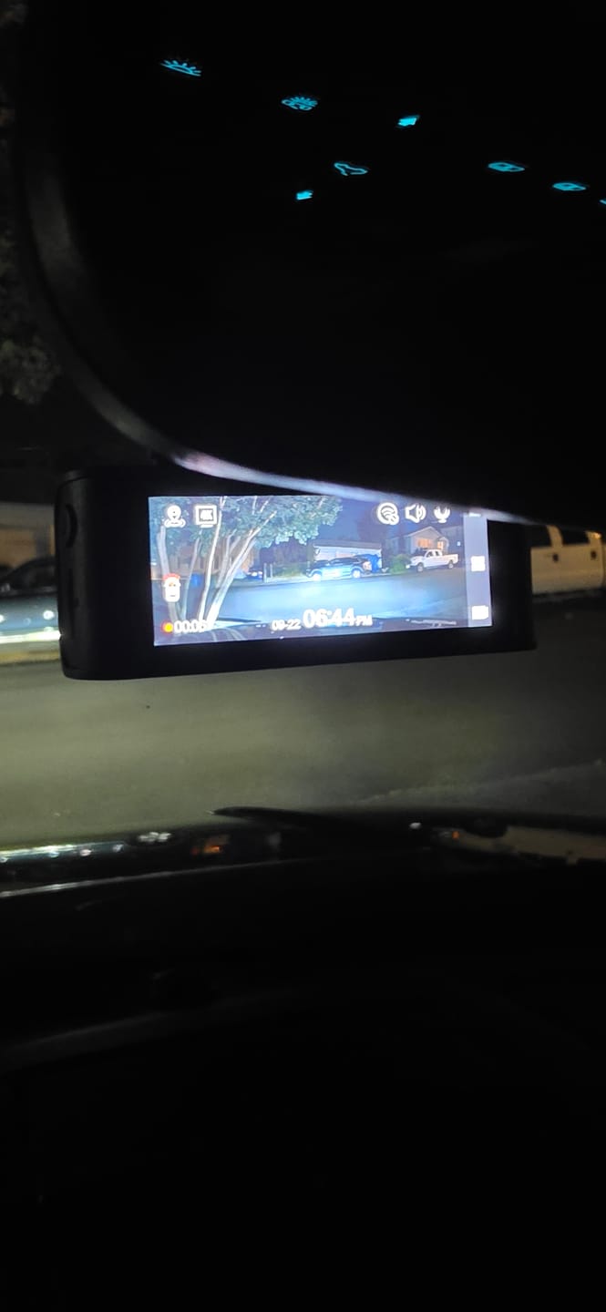 Customer photo review of REDTIGER F7NP Dash Cam Front Rear, STARVIS 2 Sensor, 5.8GHz WiFi-20MB/s Fast Download, Dash Camera for Cars with GPS, HDR Night Vision, 170°Wide Angle, 24H Parking Mode