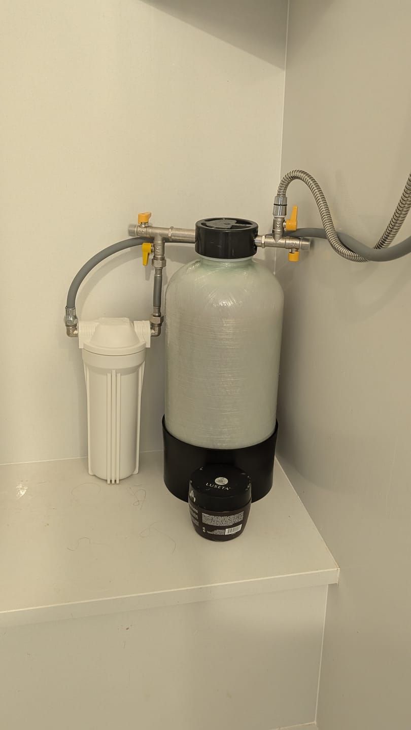 Customer photo review of Antibacterial ACF Shower Filter Replacement