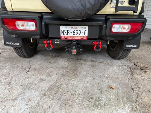 Customer photo review of Tirón de Arrastre Clase III para Suzuki Jimny