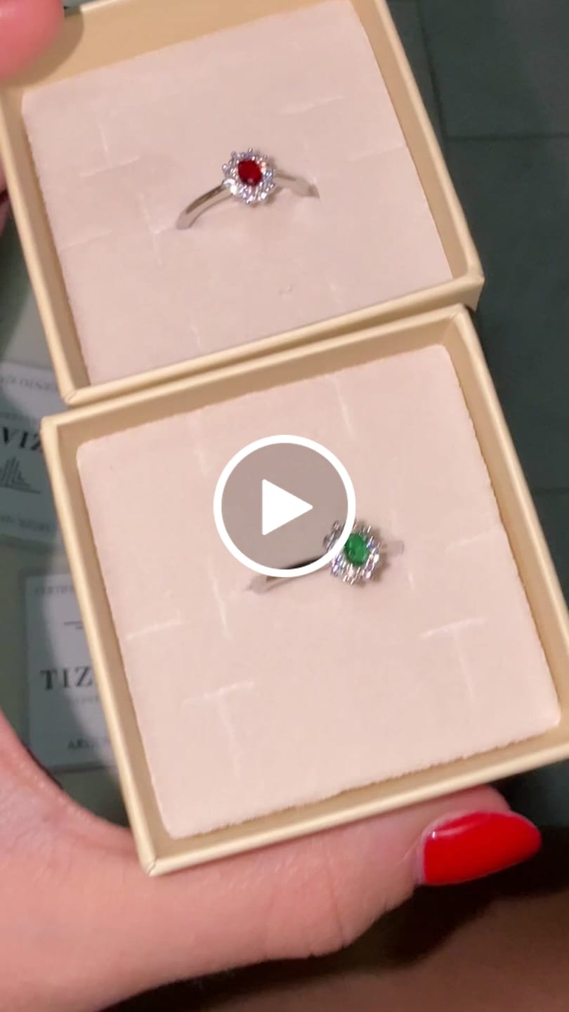 Customer video review of Anello mini Kate in Argento 925