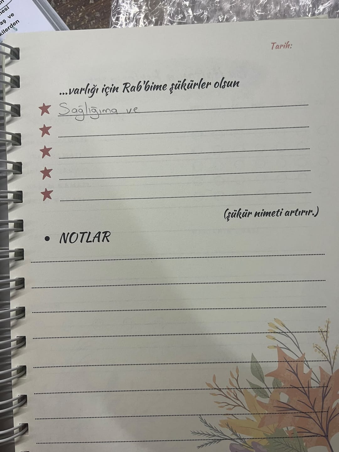 Customer photo review of İbadet Rehberi İslami Planlayıcı