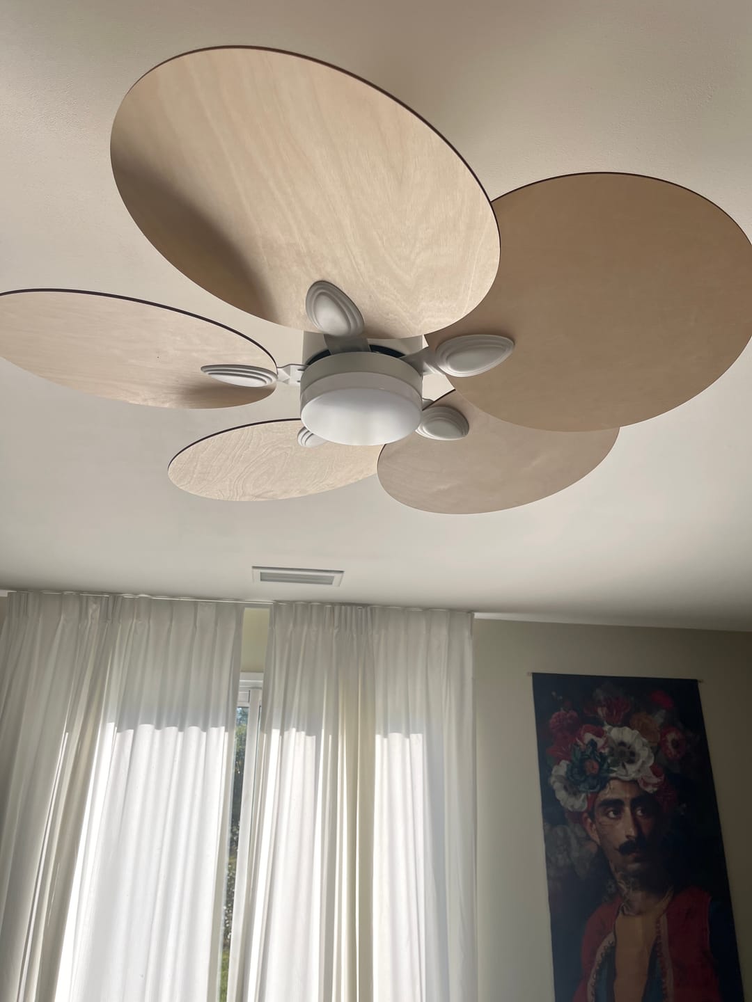 Customer photo review of Lotus | Ventilateur de plafond – Ø 105 cm