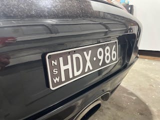 Customer photo review of [NSW] Rear SL3 Slimline 372mm (w) x 107mm (h)  - Number Plate Bracket
