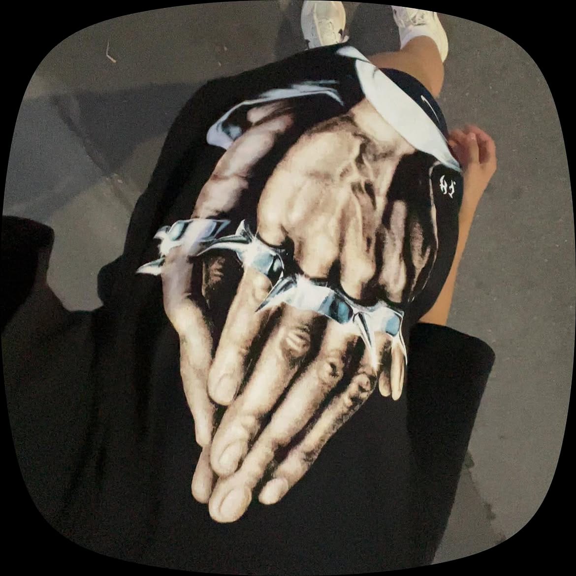 Customer photo review of BACK 2 SKULL SHIRTS