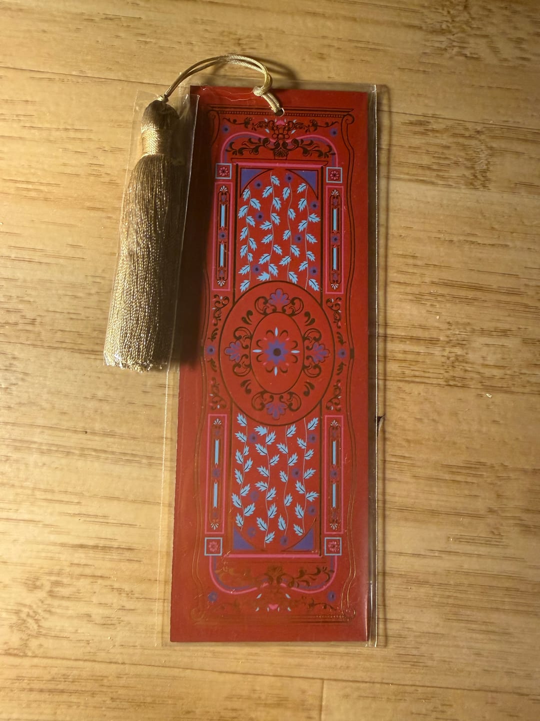 Customer photo review of Literati Bookmark - Crimson Red
