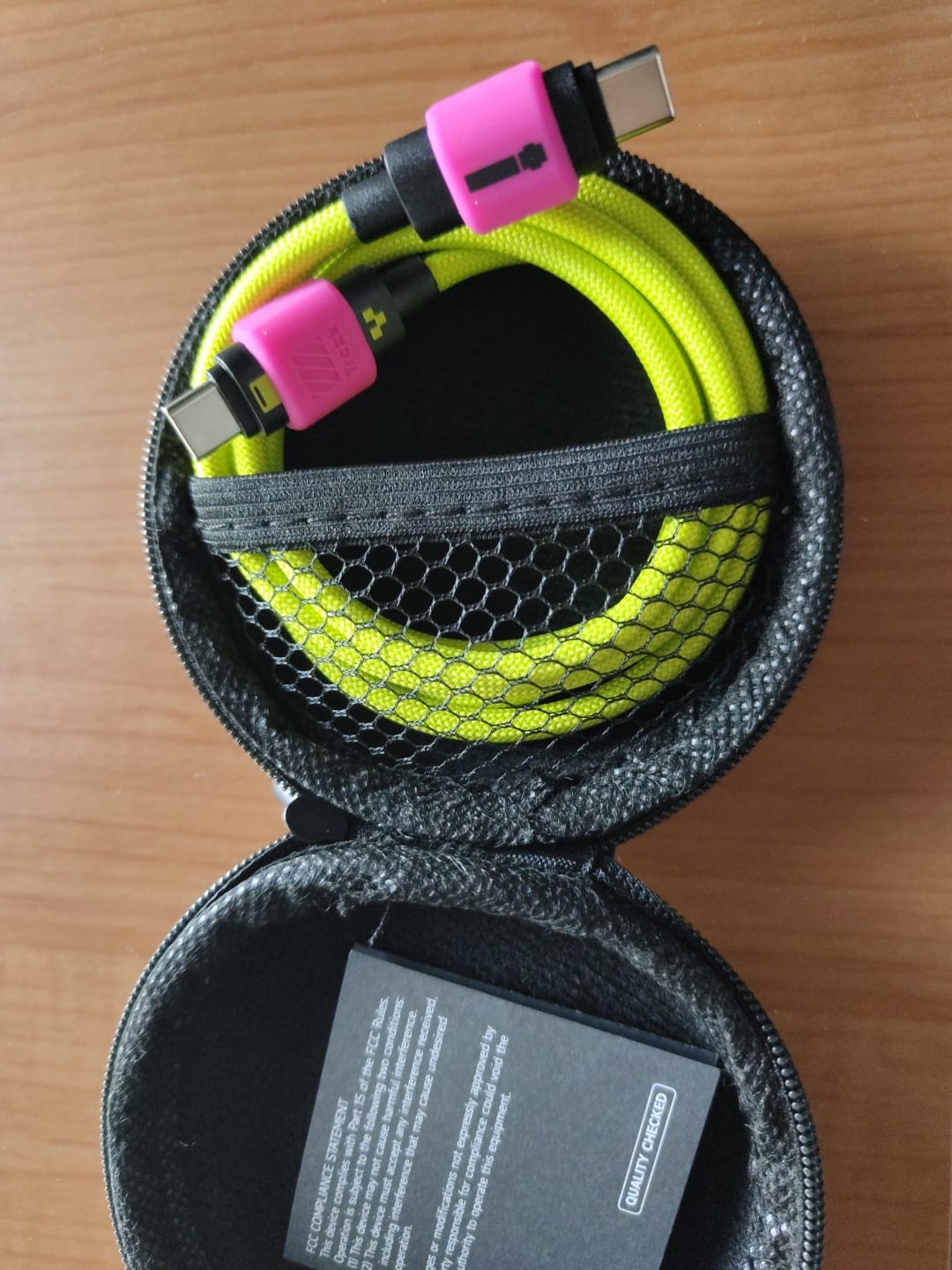Customer photo review of Jellybeans 100W USB-C Data Cable