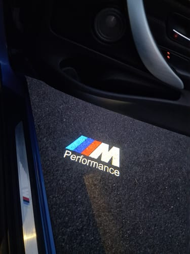 Customer photo review of BMW M LITE DOOR LIGHTS