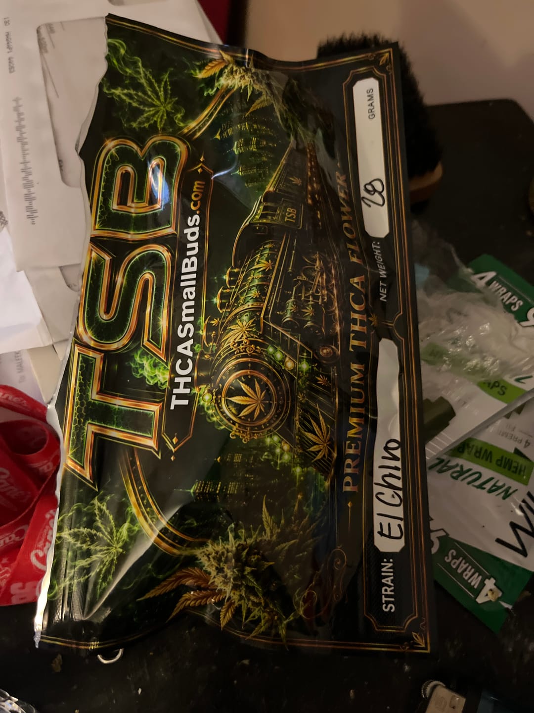 Customer photo review of Bulk THCA Flower Pounds