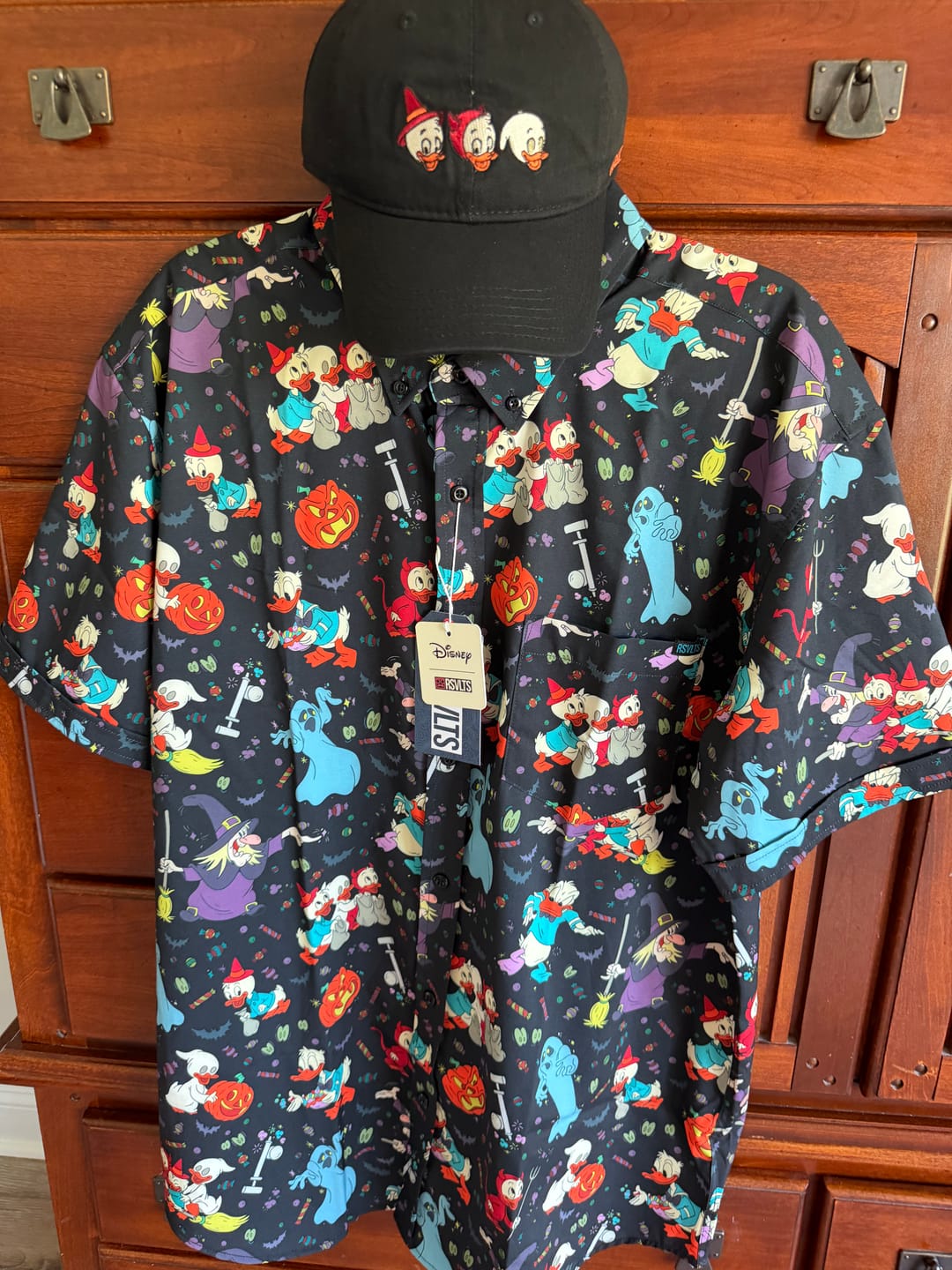Customer photo review of Disney "Tricks, Treats, and Trouble" – Dad Hat