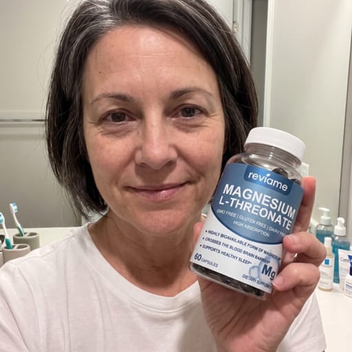 Customer photo review of Magnesium L-Threonate 1000mg Magtein® Capsules