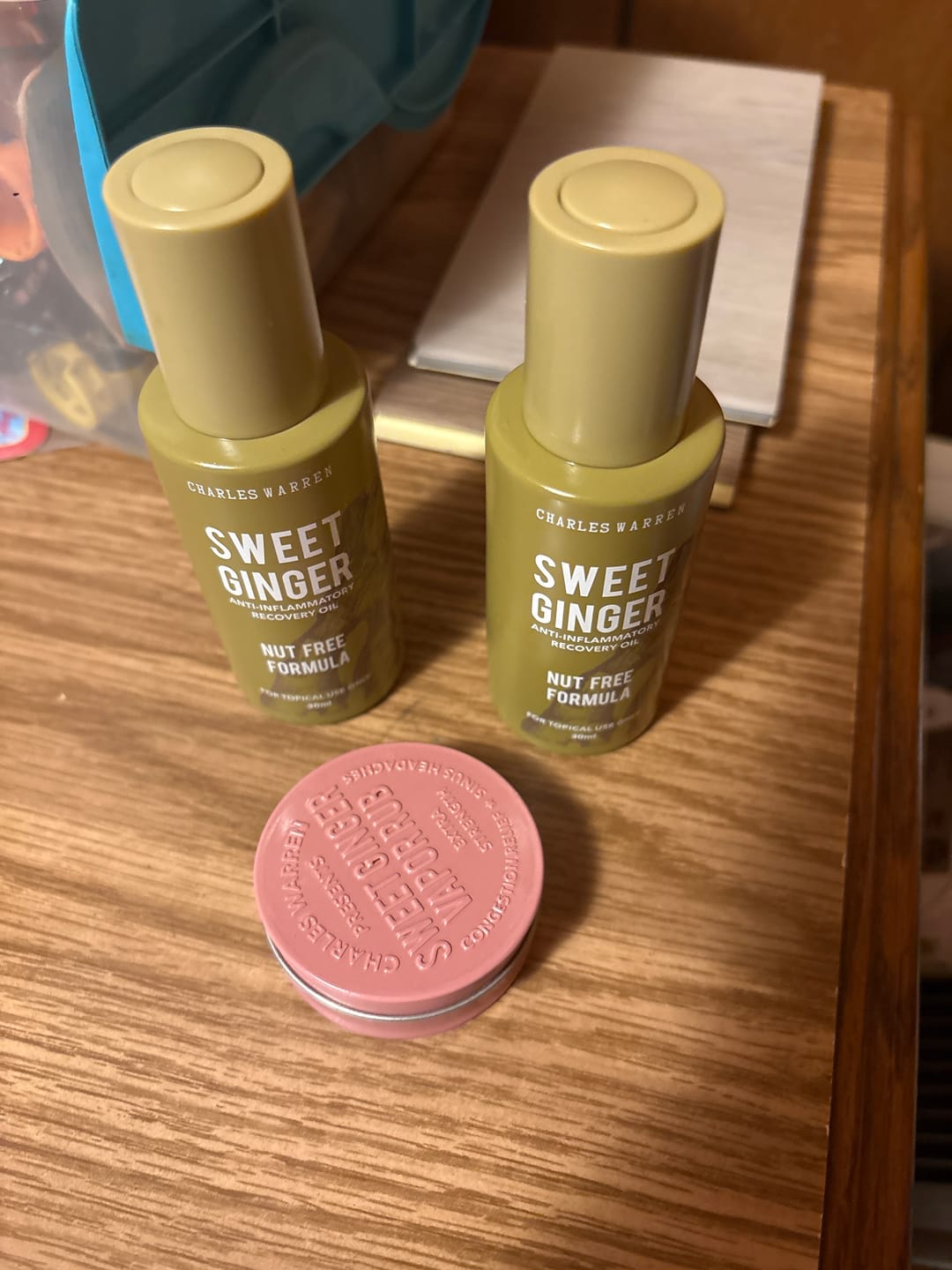 Customer photo review of Extra Strength Sweet Ginger Vapor Rub Stick