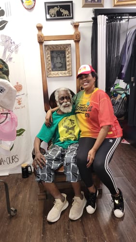 Customer photo review of Represent Jamaica Mesh Jersey (Roots)