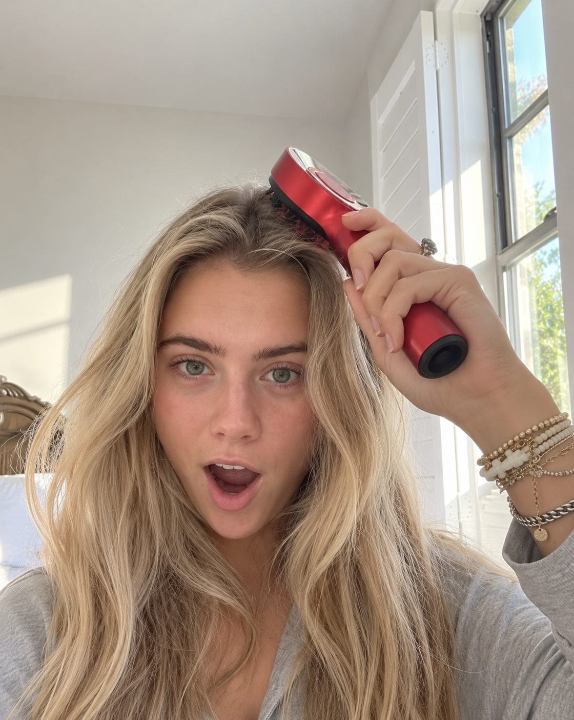 Customer photo review of Scaléa | Peigne Massant & Applicateur de Soin pour Cuir Chevelu