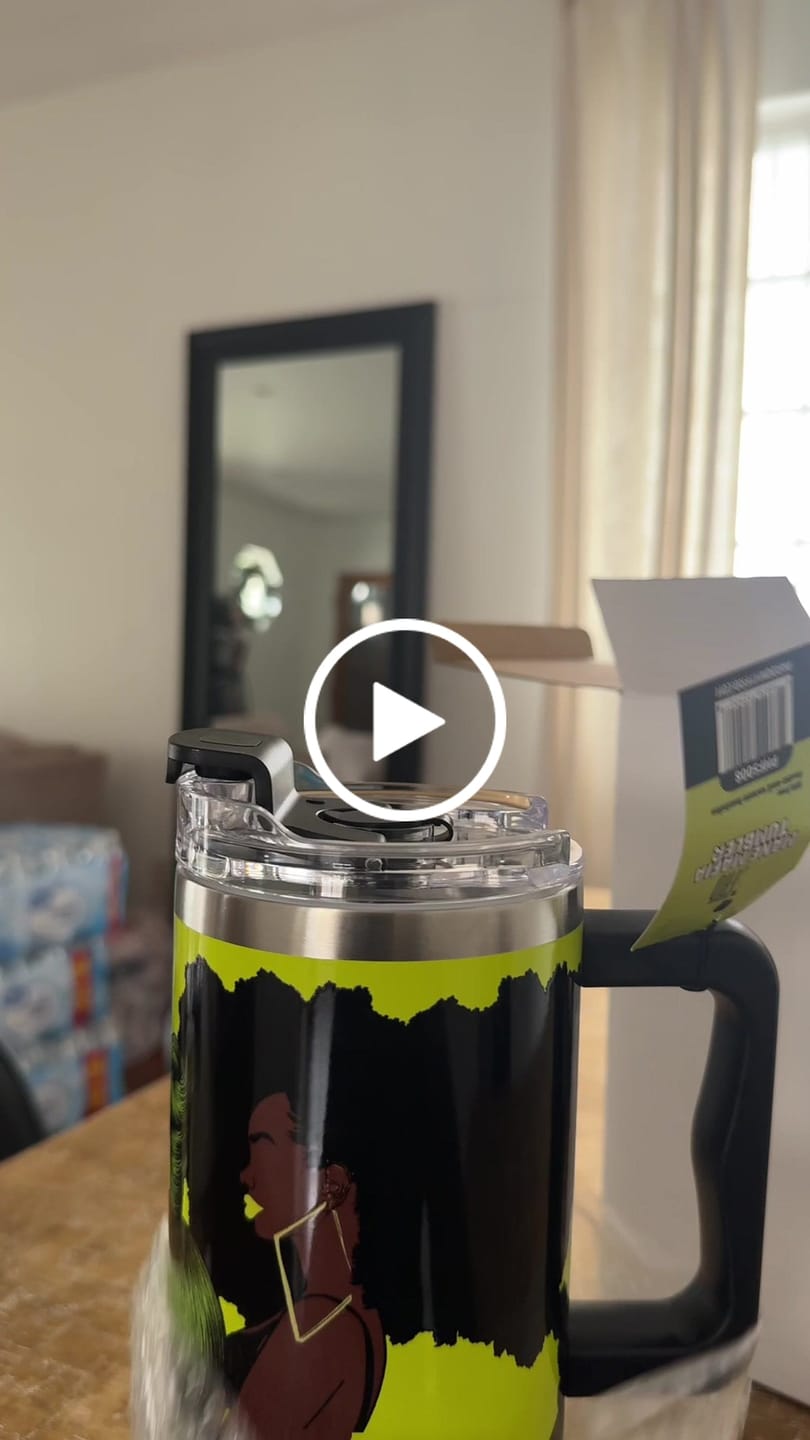 Customer video review of Mane Mafia 40 fl oz Tumbler