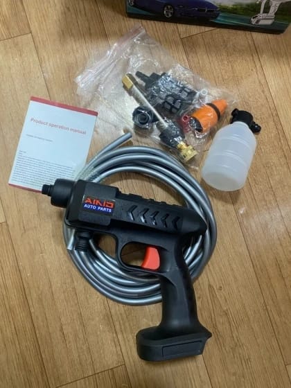 Customer photo review of Rapid Wash Pro