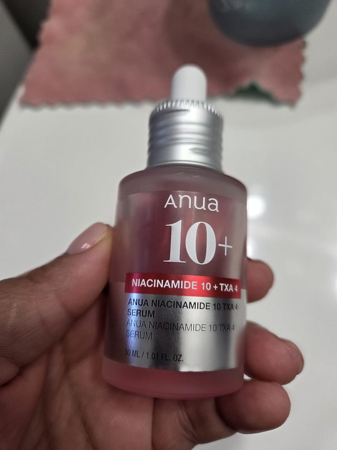 Customer photo review of Anua - Niacinamide 10 + TXA 4 Serum