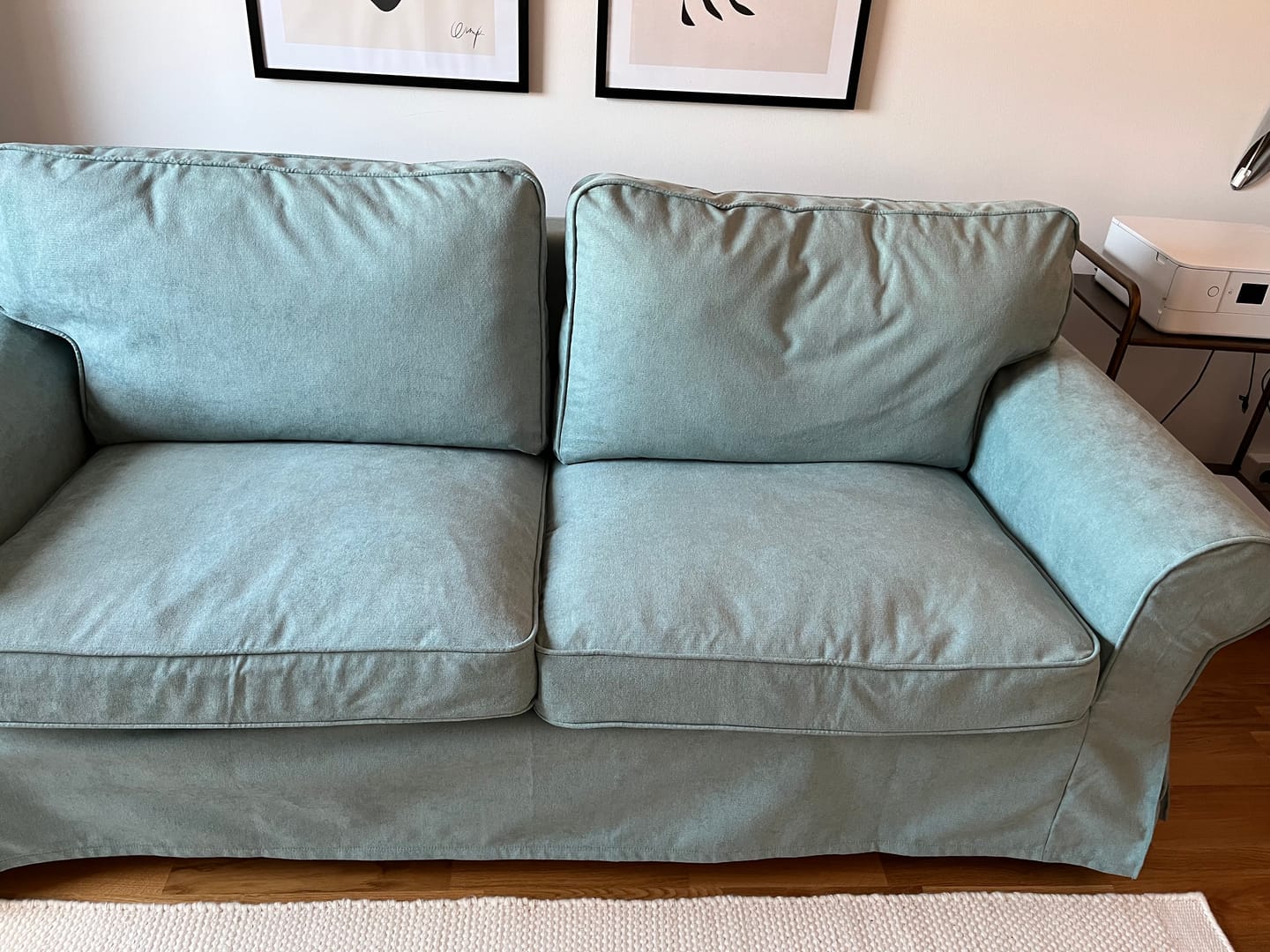 Customer photo review of EKTORP 2 Seat IKEA Sofa Bed Cover