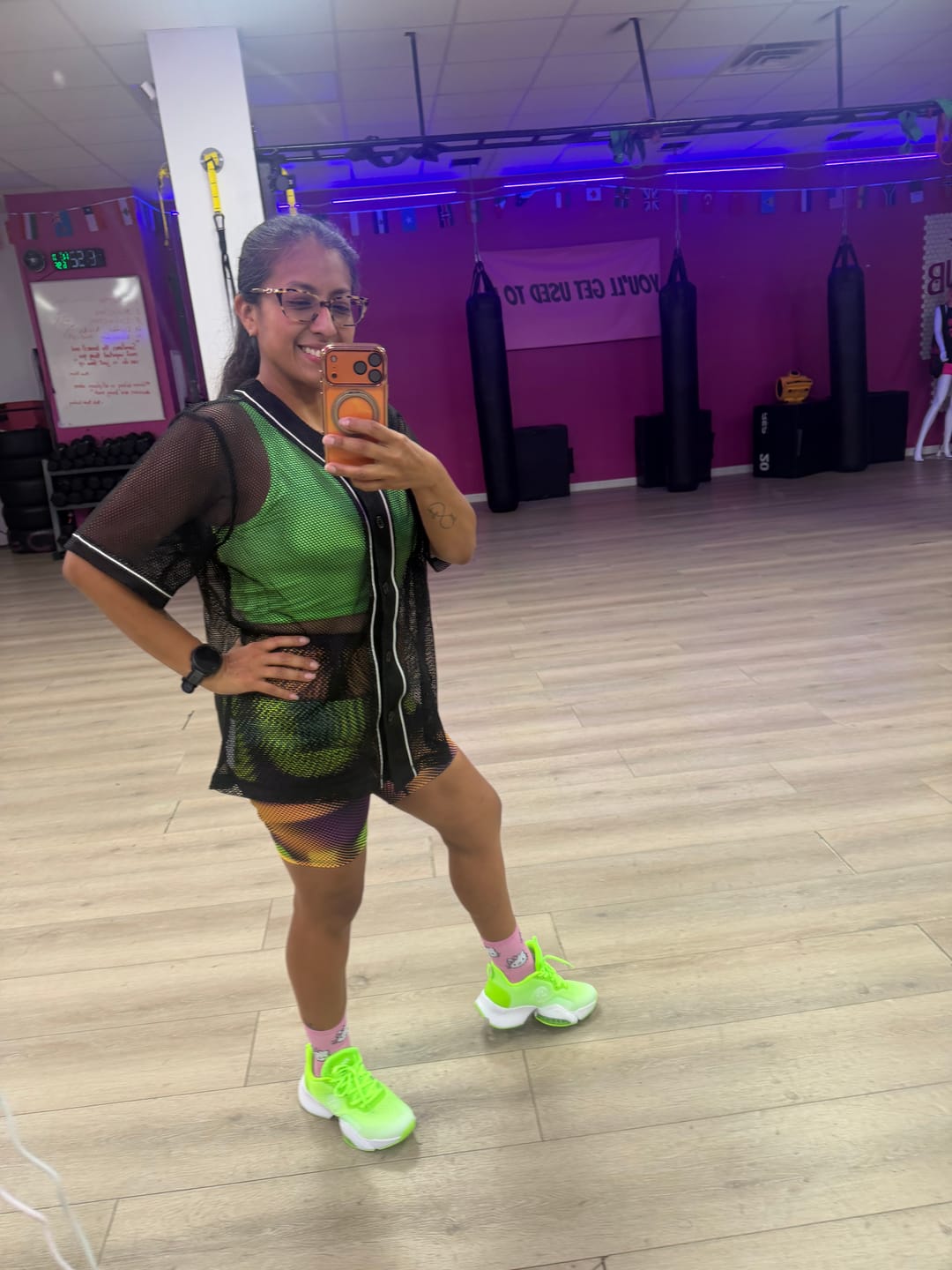 Customer photo review of Zumba Air Stomp Lite - Green