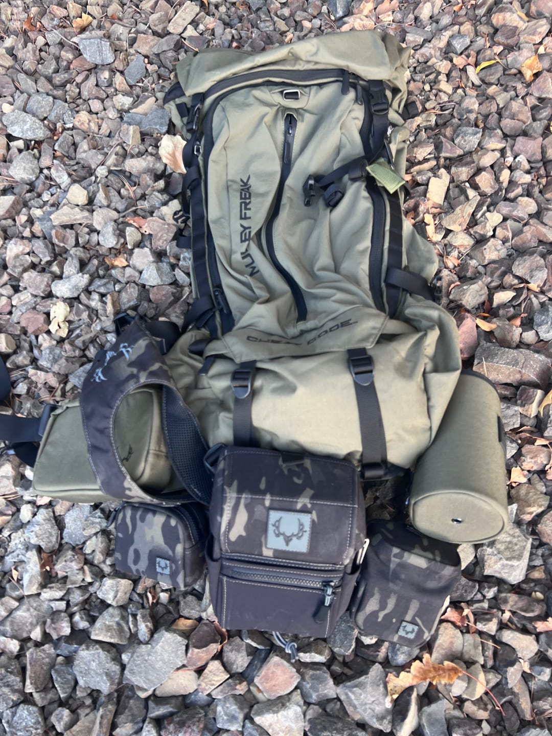 Customer photo review of Cheat Code Hip Belt Pouch