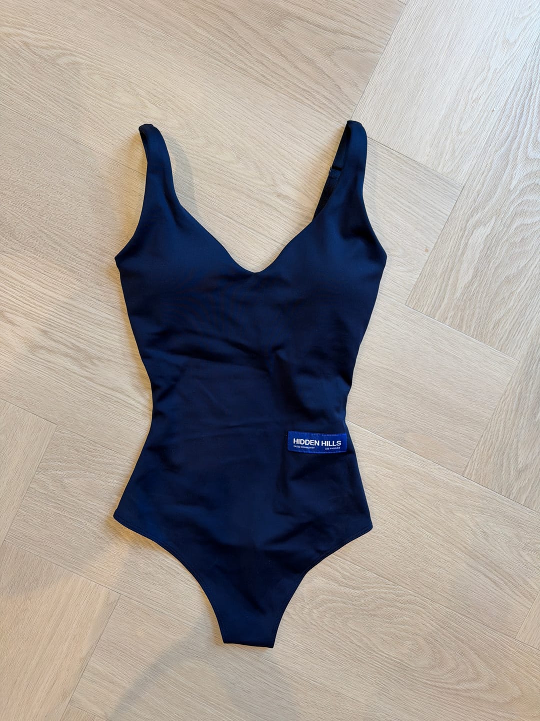 Customer photo review of LABEL BODYSUIT NAVY