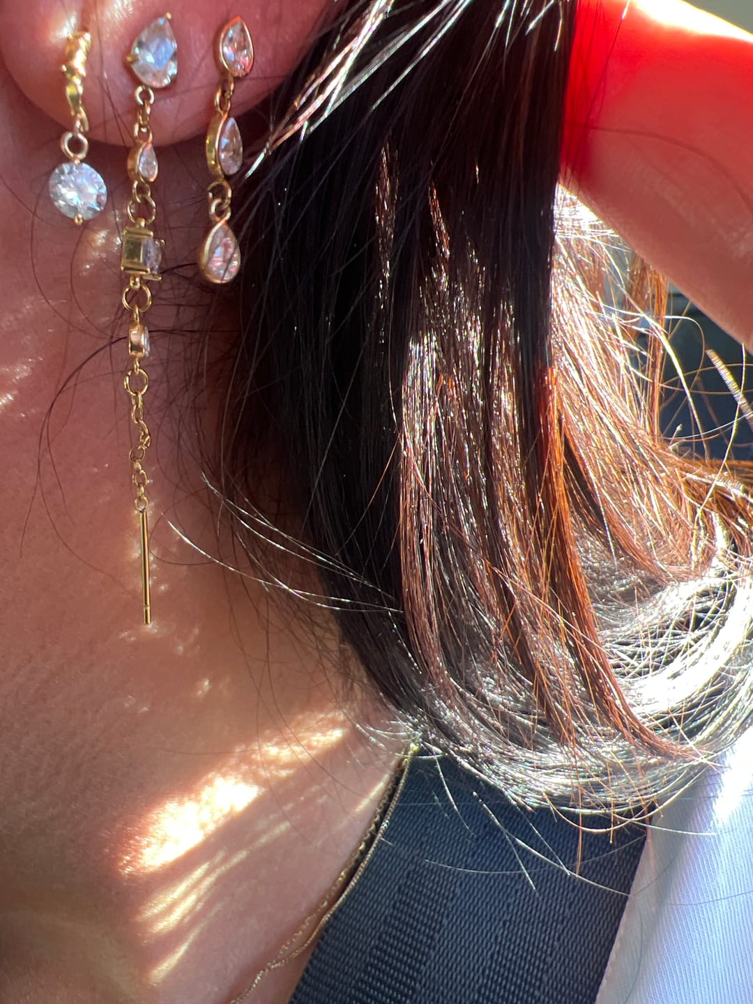 Customer photo review of Lot de 6 boucles Izia
