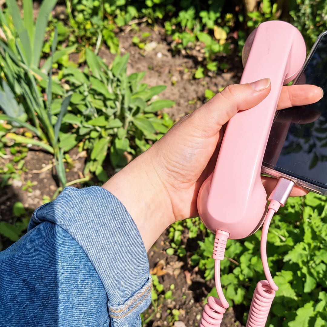Customer photo review of Telefono Retro Senza Fili