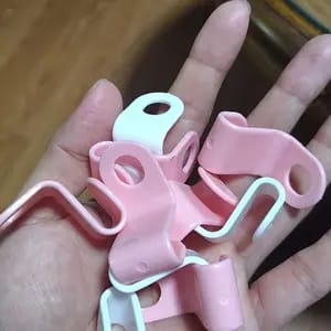 Customer photo review of Ottimizzazione Spazio Appendini Ganci Alta Capacità 20 Pezzi