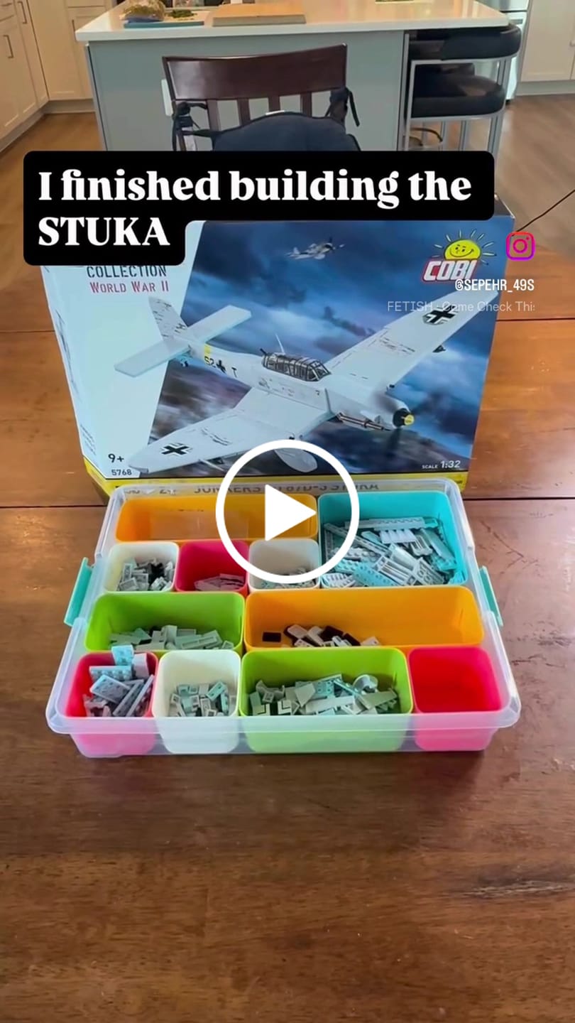 Customer video review of COBI Junkers JU 87D-3 STUKA Dive Bomber: Set #5768