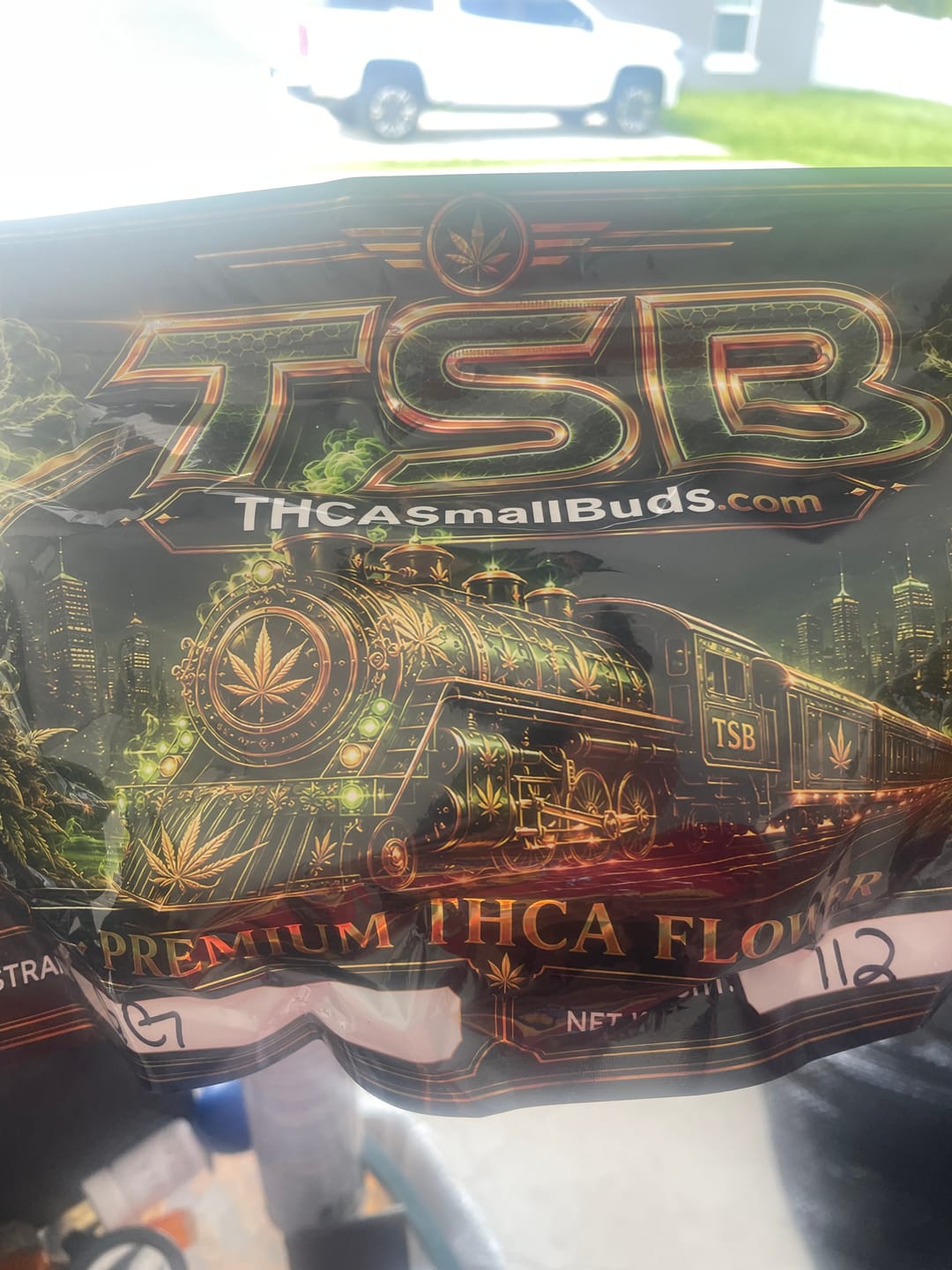 Customer photo review of Gorilla Glue THCA Flower