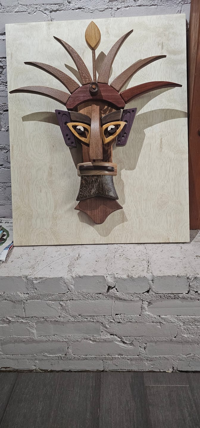 Customer photo review of Black Palm Thin Stock Lumber Board Wood Blank
