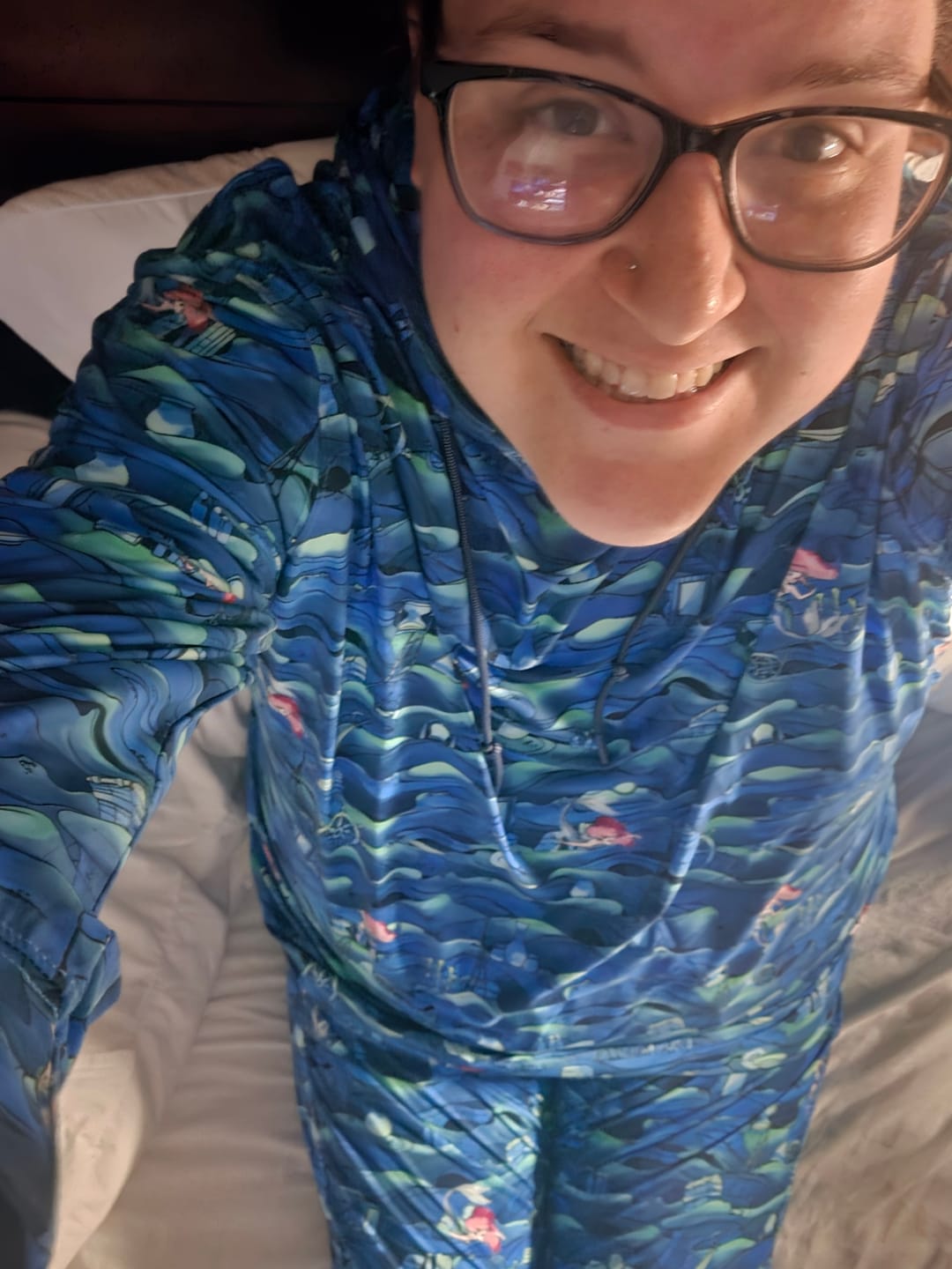 Customer photo review of Disney’s The Little Mermaid “The Secret Grotto" – Performance Hoodie