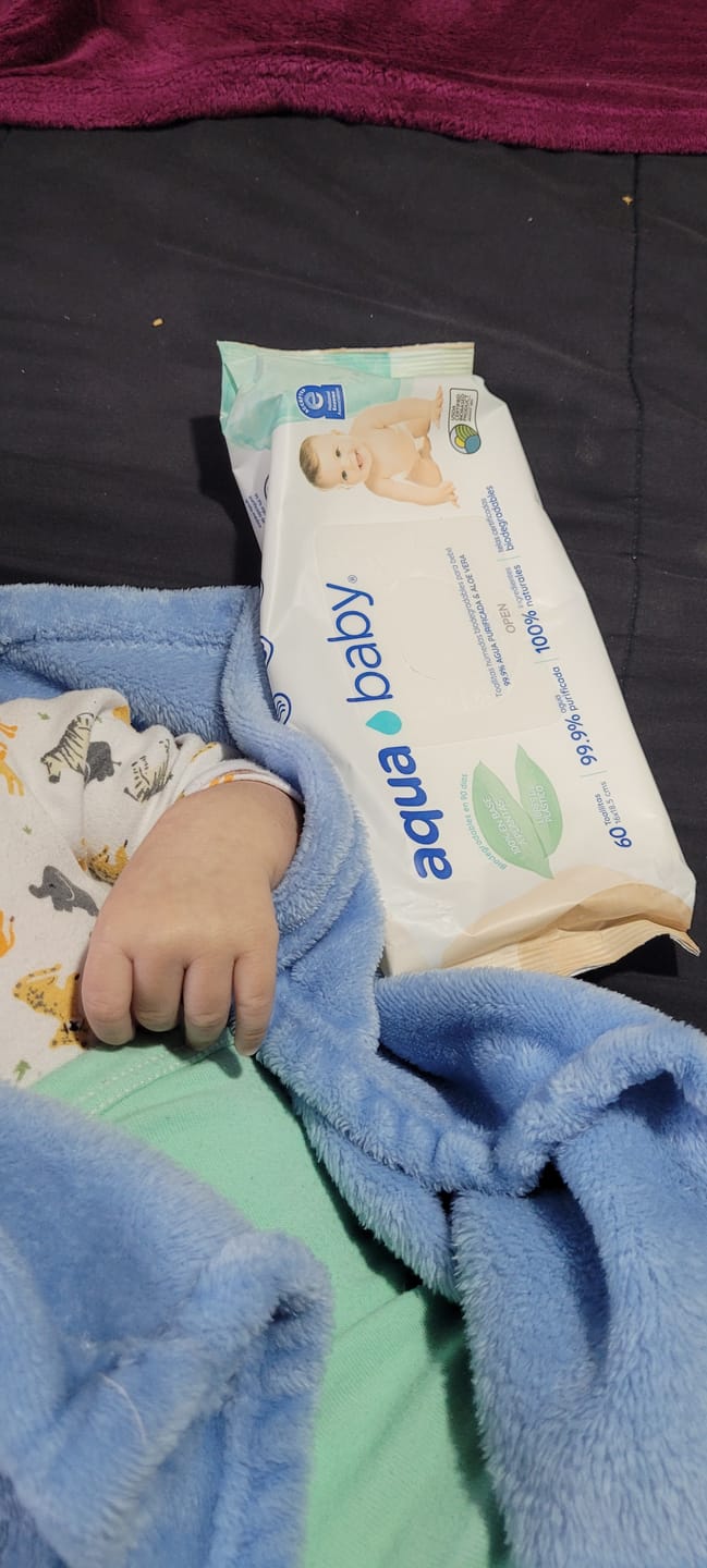 Customer photo review of Toallitas Húmedas Biodegradables