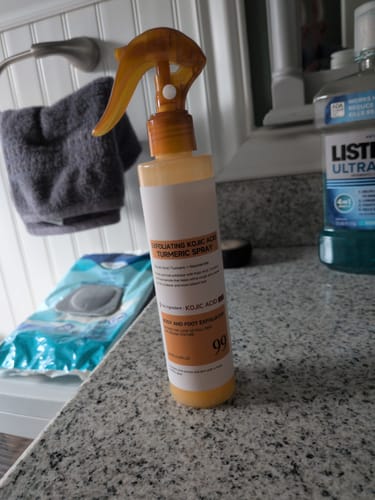 Customer photo review of Zentra - Korean Kojic Acid Peel Shot