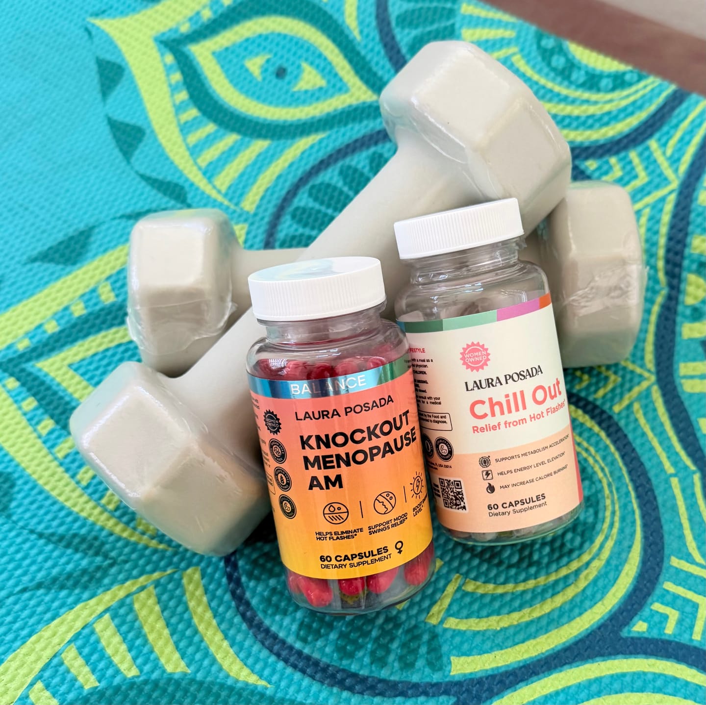 Customer photo review of Combo Chill Out Menopause | Reductor De Sofocos + Alivio Completo De Síntomas de la Menopausia