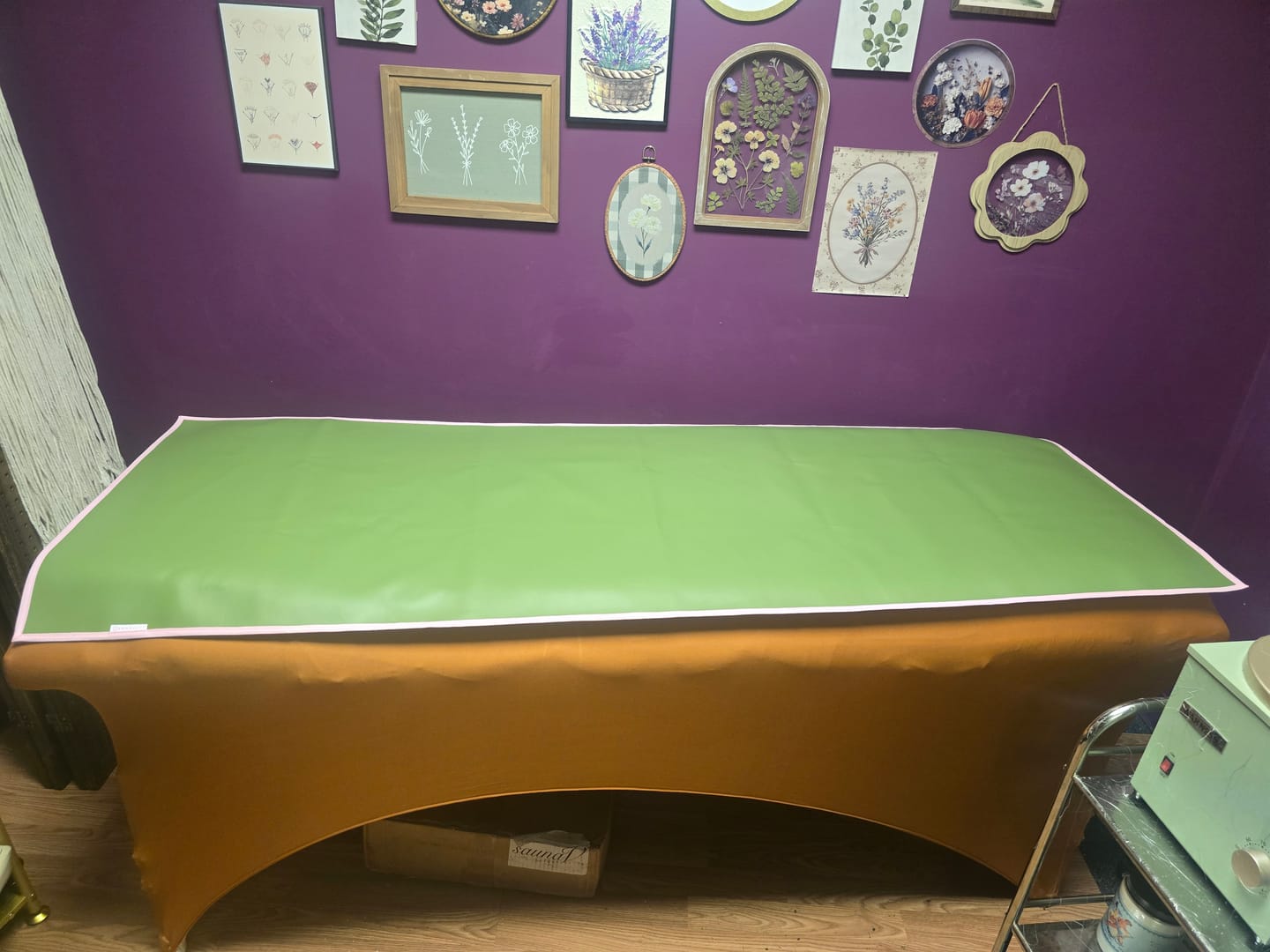 Customer photo review of Standard Wax Pads - Classics Colors 6 ft x 2.25 ft