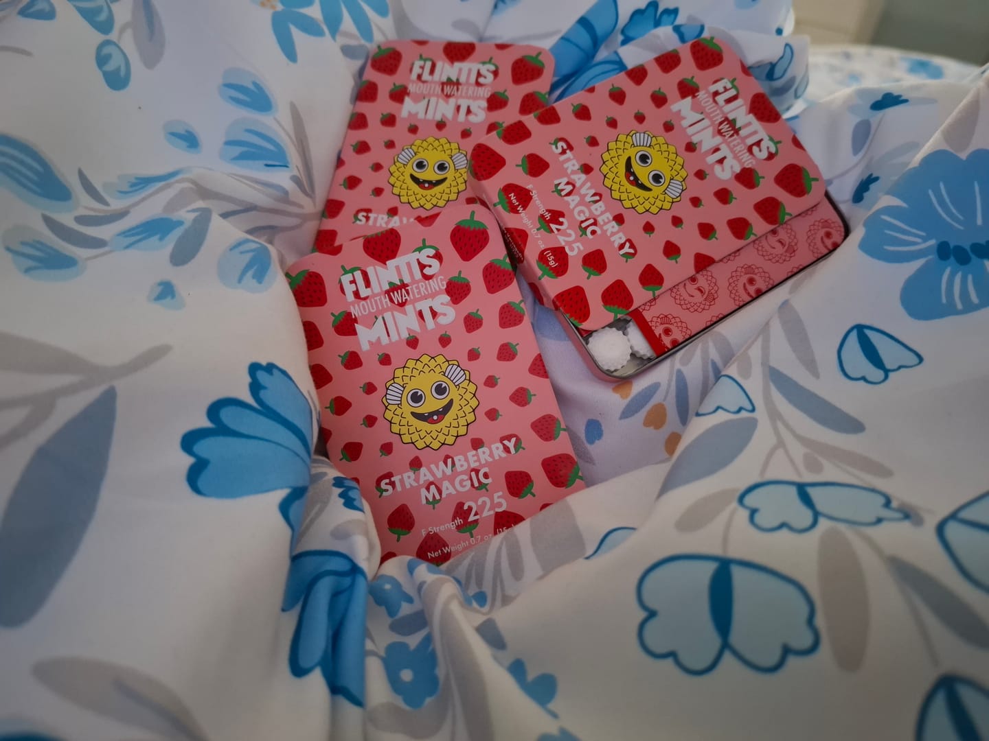 Customer photo review of Flintts Mouth Watering Mints 2-Pack