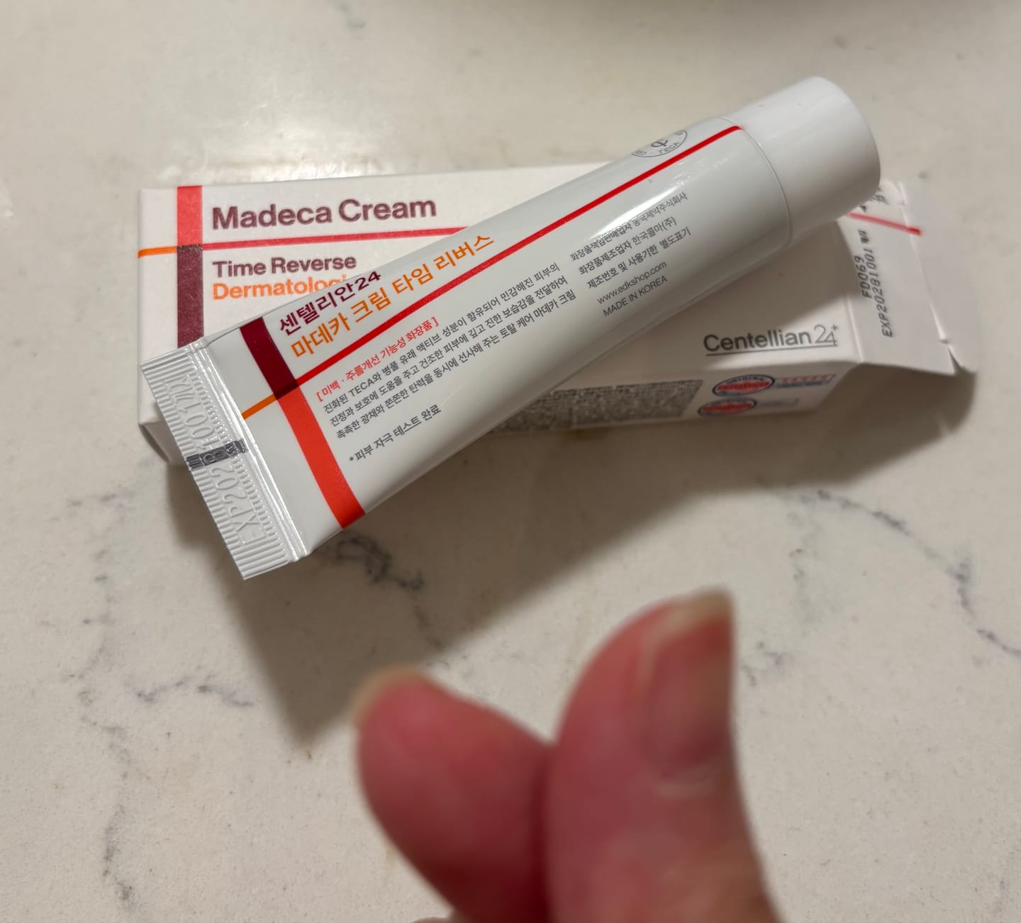 Customer photo review of Madeca Cream Time Reverse 50ml