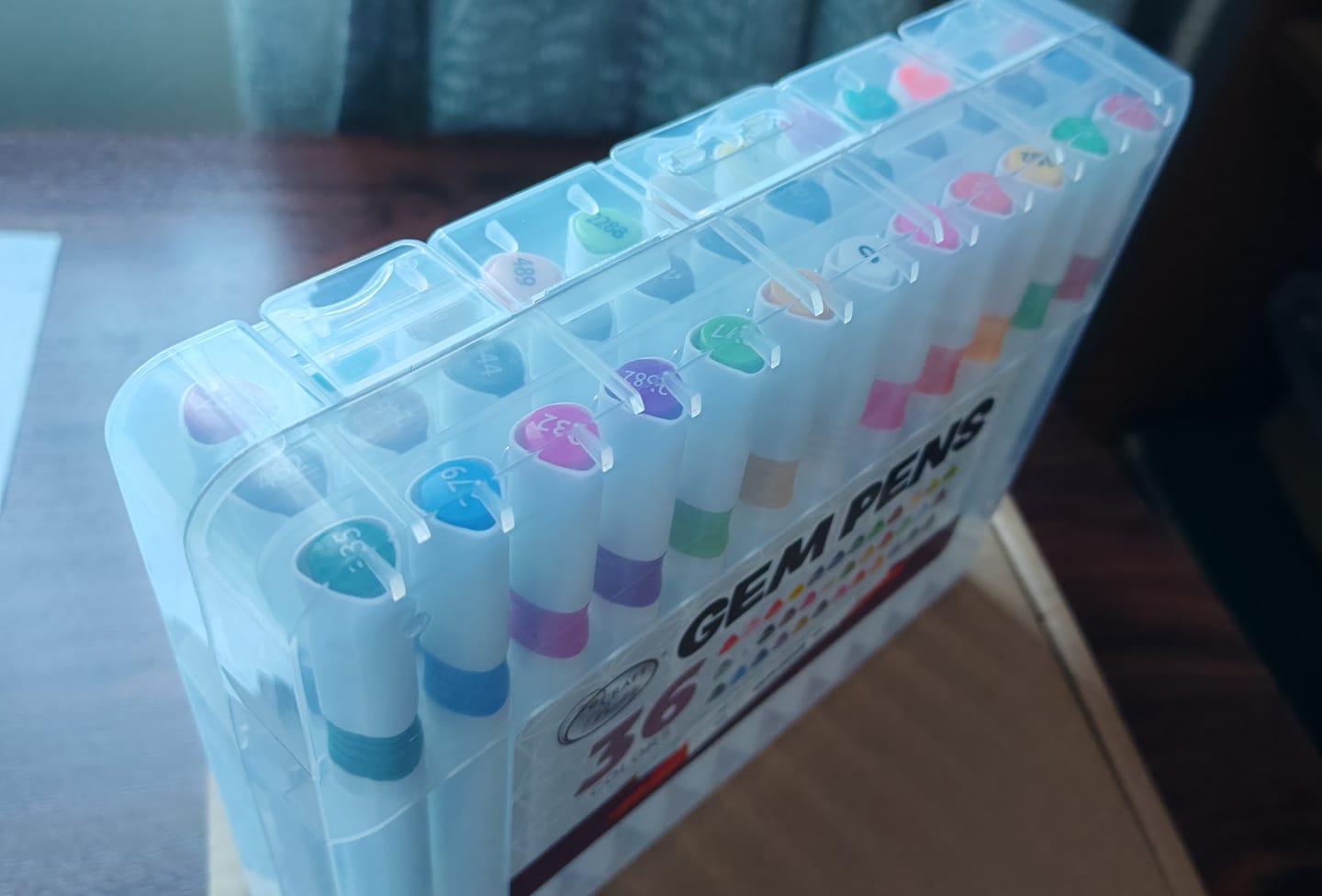 Customer photo review of Craft Buddy Gem Pens for Crystal Art Coloring