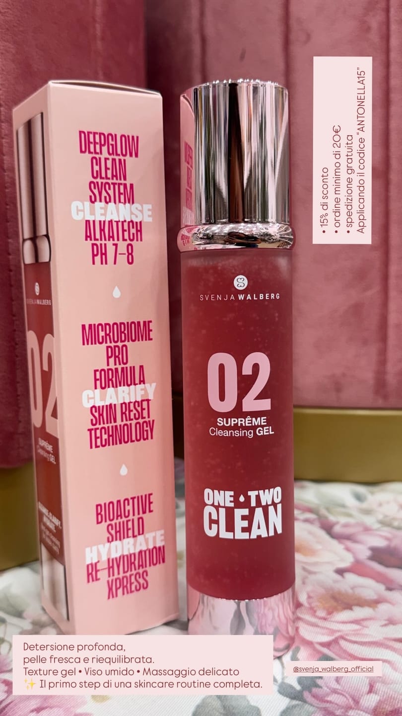 Customer photo review of Suprême Cleansing GEL
